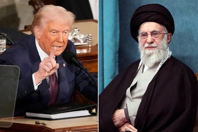 Donald Trump dhe Ali Khamenei
